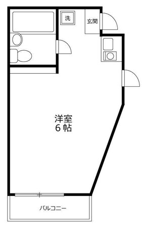 オーク花小金井の物件間取画像